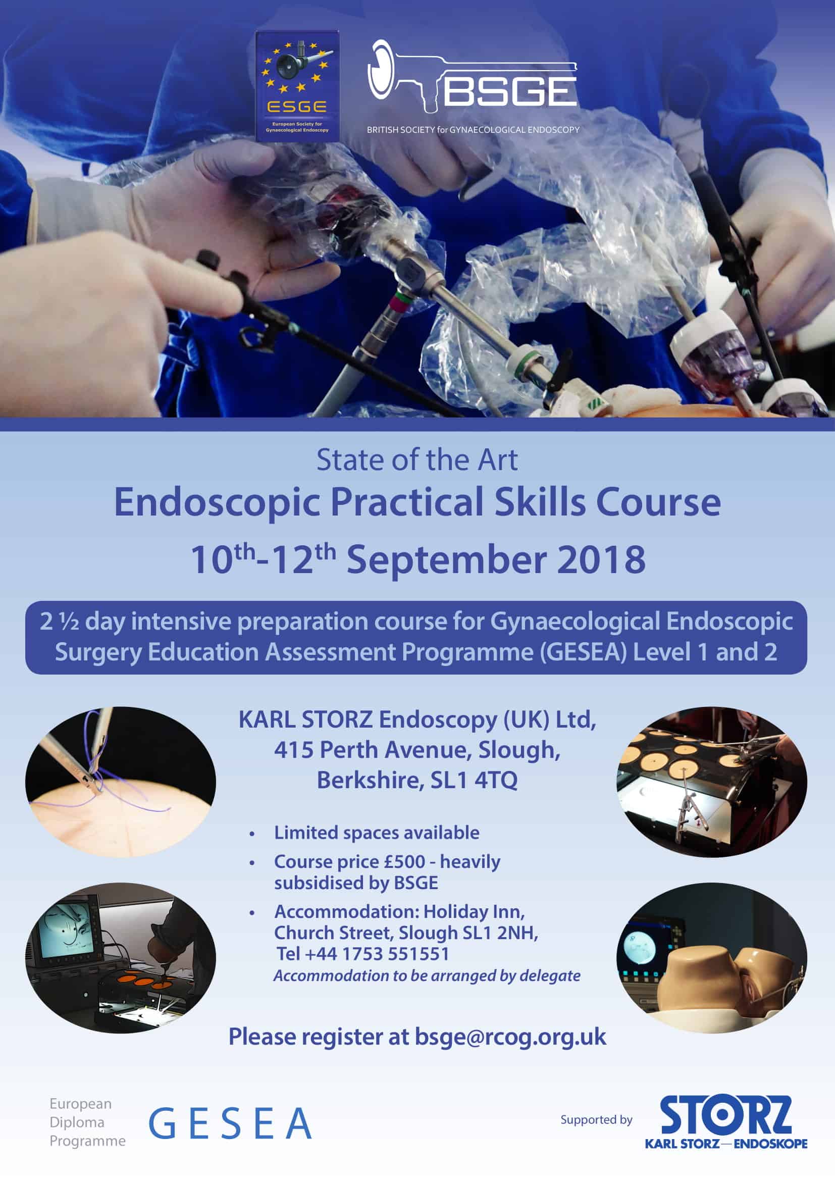 State-of-the-art endoscopic practical skills course