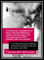 BSGE  meeting on contemporary management of heavy menstrual bleeding